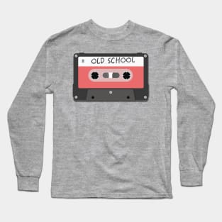 Retro Cassette T-Shirt Long Sleeve T-Shirt